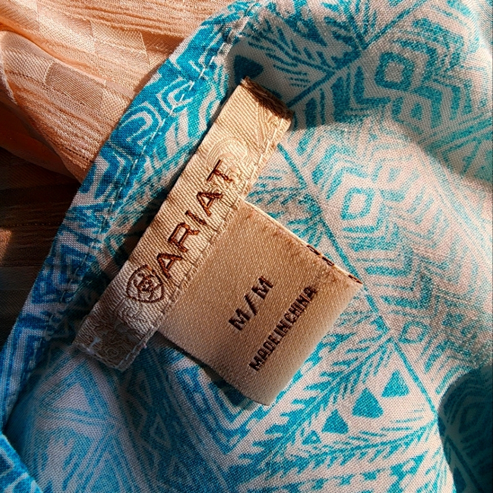 Soft Aztec Ariat Blouse